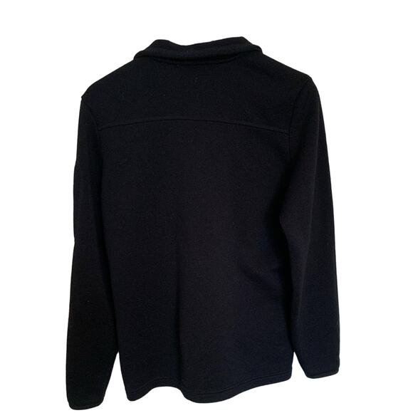 Orvis quarter zip fleece size women's large, black - Picture 3 of 6